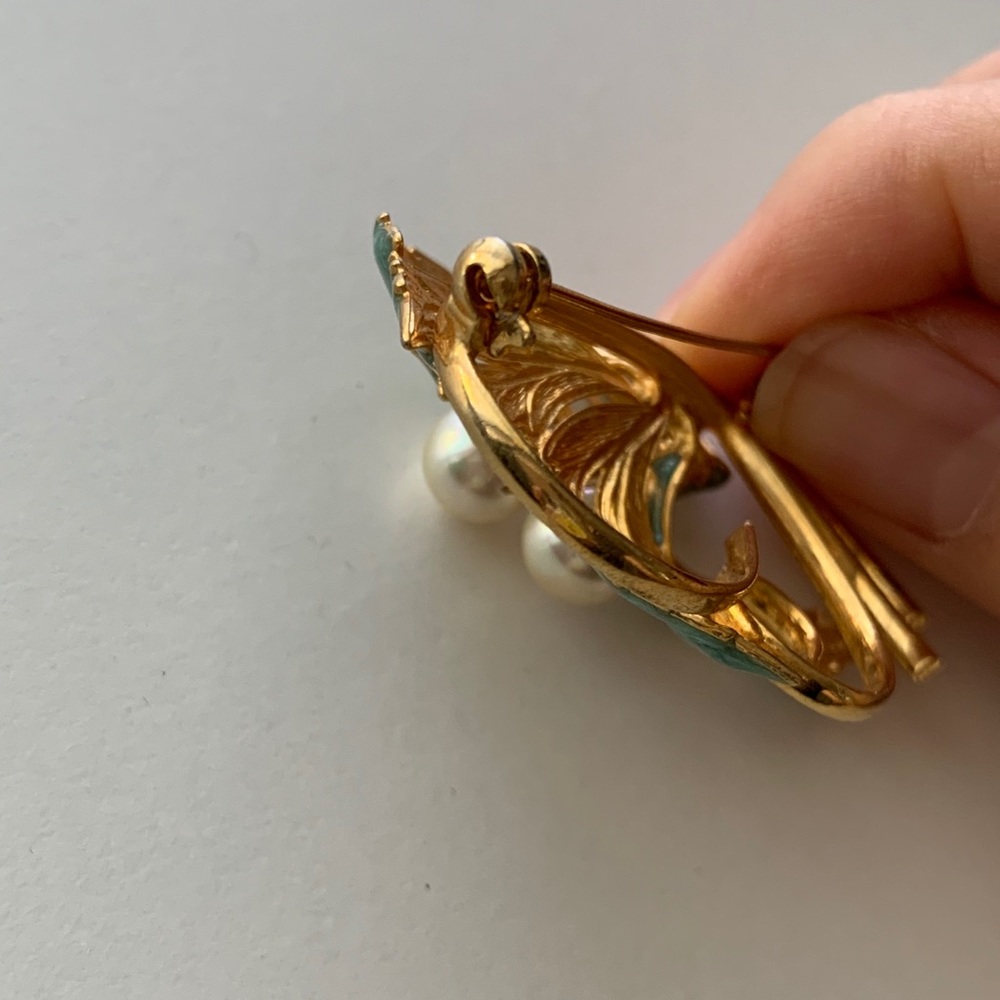 Leaf Brooch - image 3